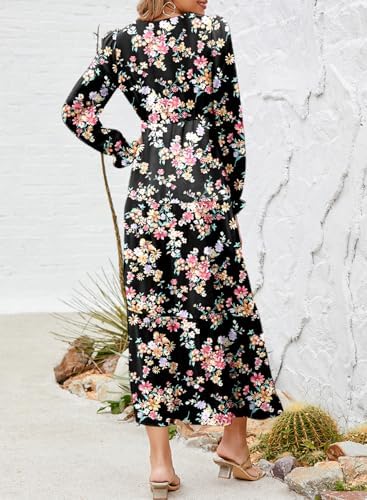 Women’s Floral Boho Maxi Dress