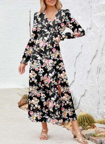 Women’s Floral Boho Maxi Dress