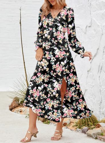 Women’s Floral Boho Maxi Dress