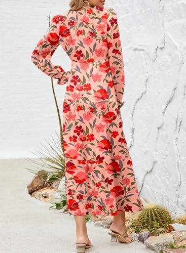 Women’s Floral Boho Maxi Dress