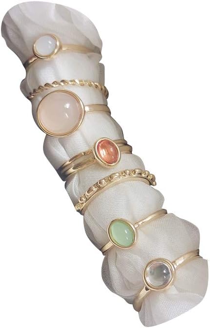 ItsStarred Silver Star & Moon Knuckle Ring Set