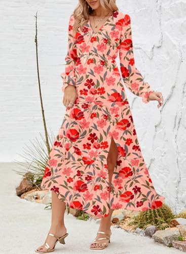 Women’s Floral Boho Maxi Dress