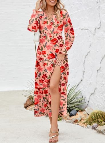Women’s Floral Boho Maxi Dress