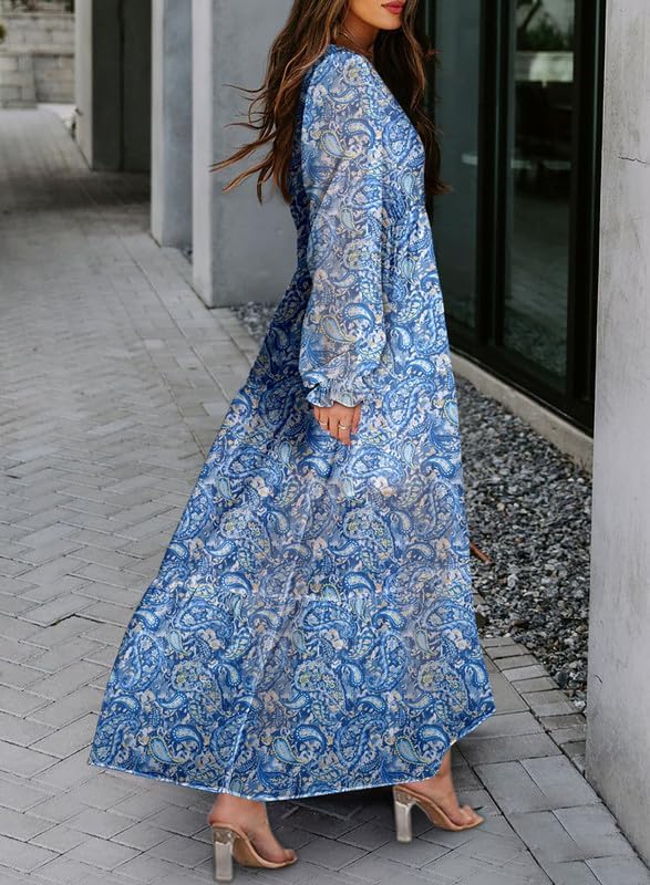 Women’s Floral Boho Maxi Dress
