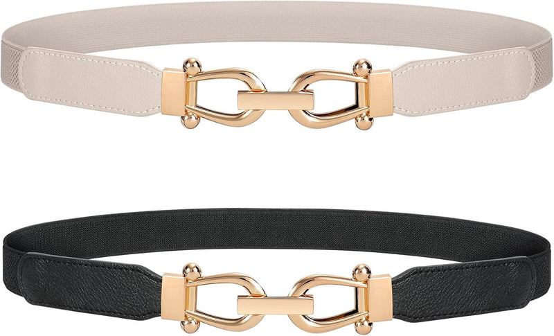 JASGOOD Women’s Stretchy Skinny Belt