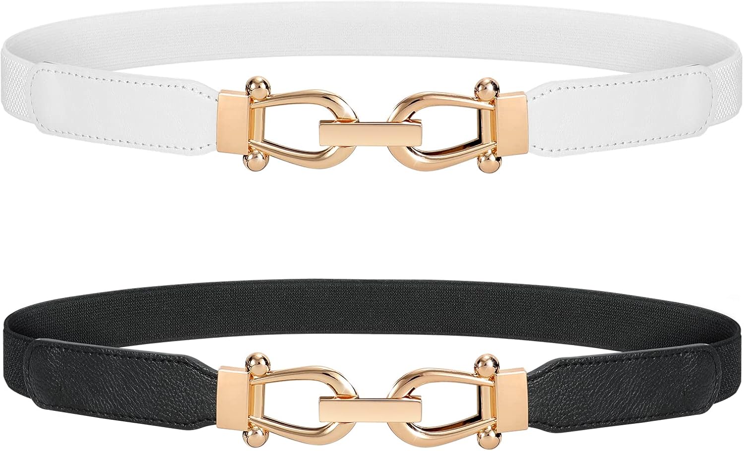 JASGOOD Women’s Stretchy Skinny Belt