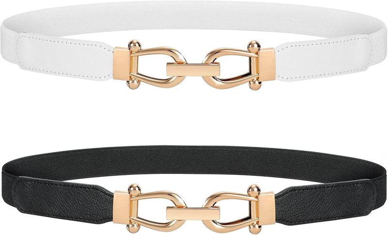 JASGOOD Women’s Stretchy Skinny Belt