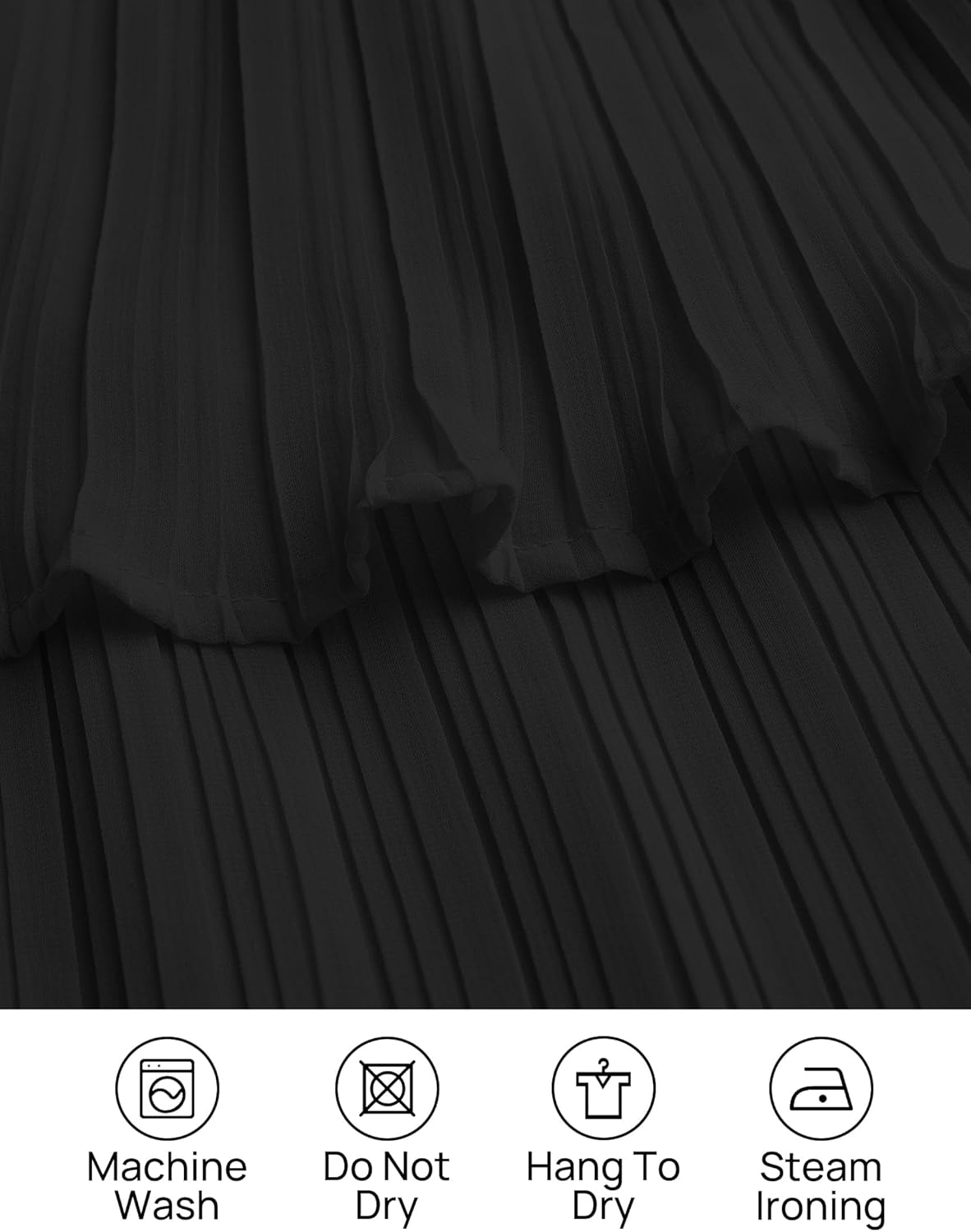 ZESICA Women’s Long Sleeve Tiered Midi Dress