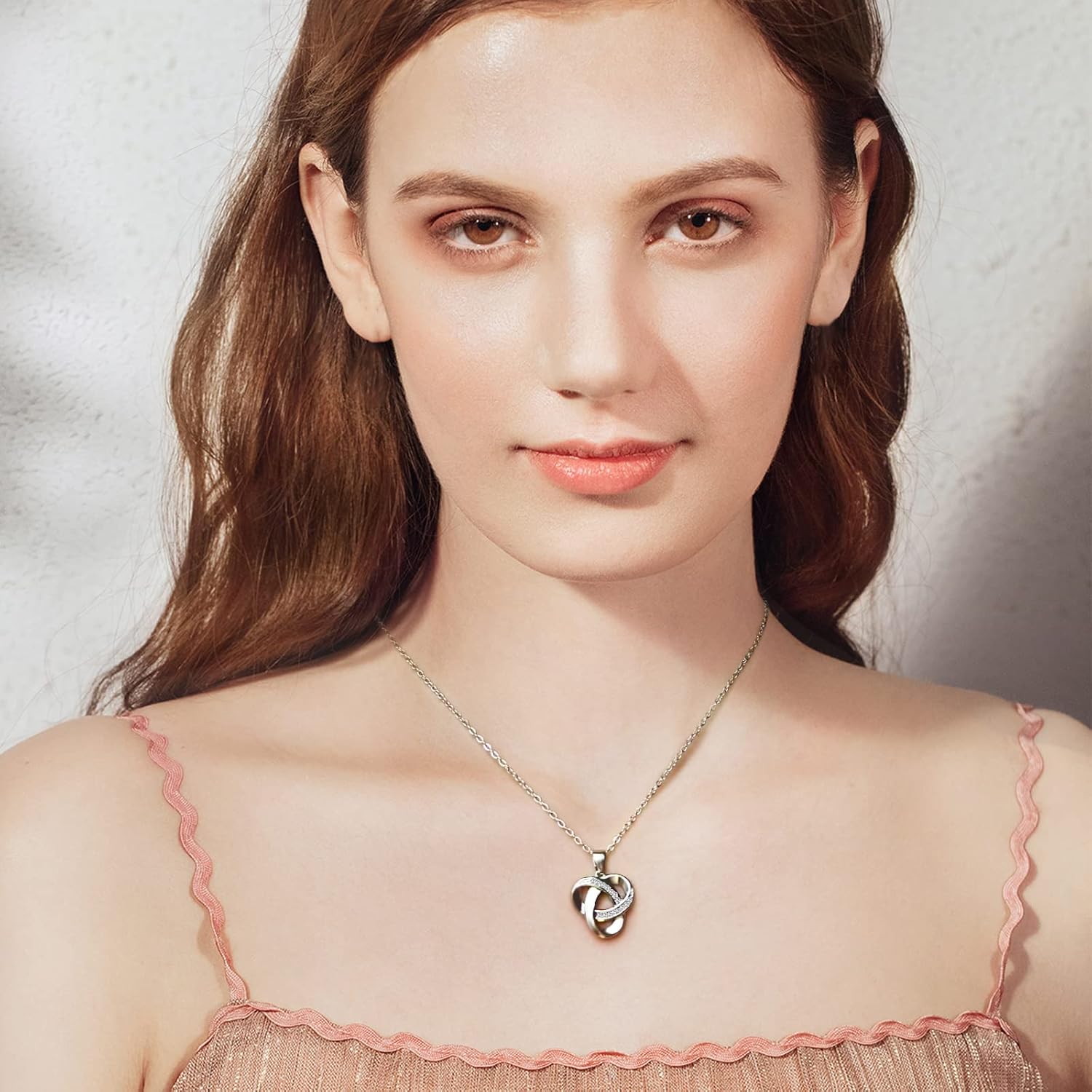 Diamond Accent Love Knot Pendant