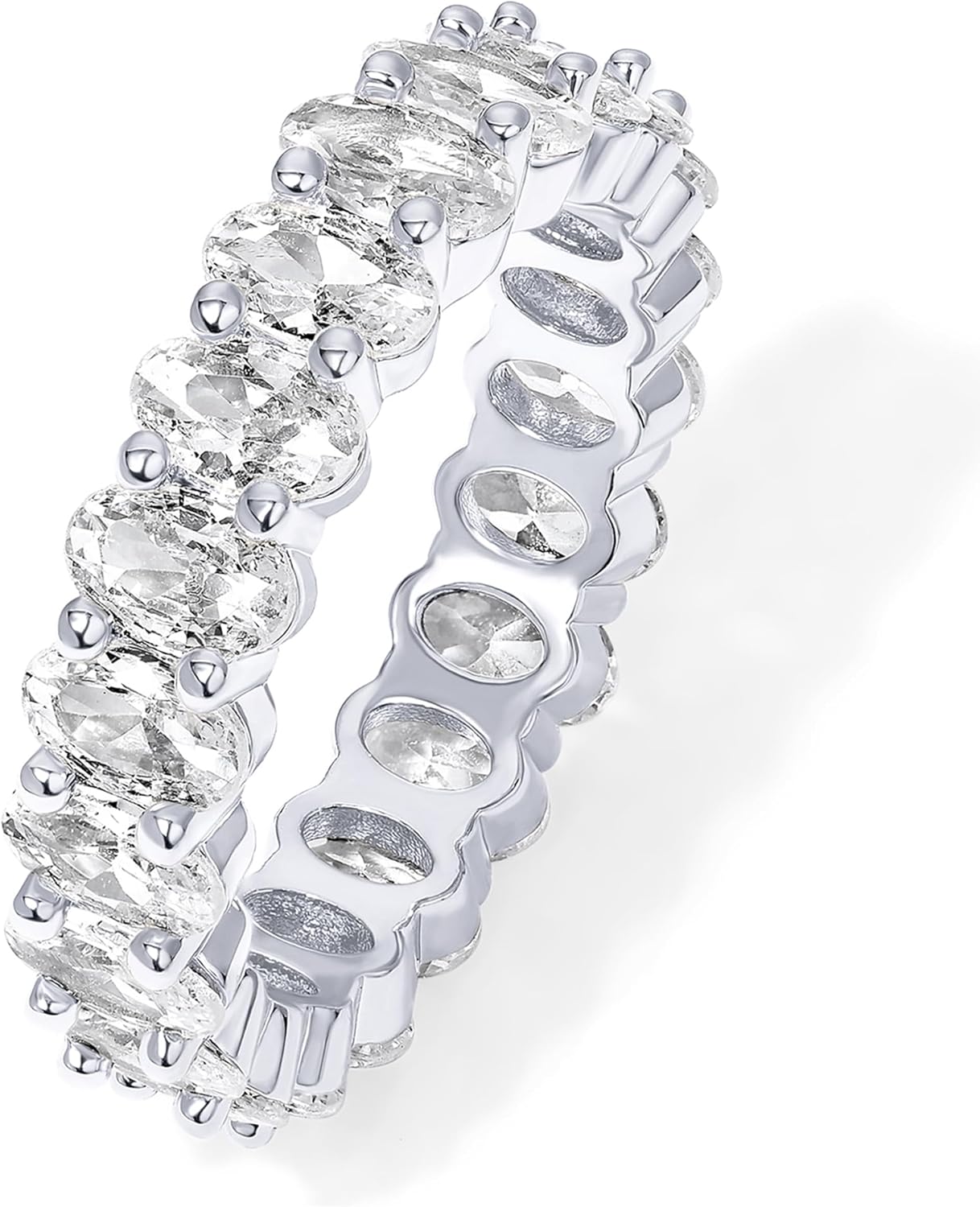 PAVOI 14K Gold Plated Stackable Rings Set