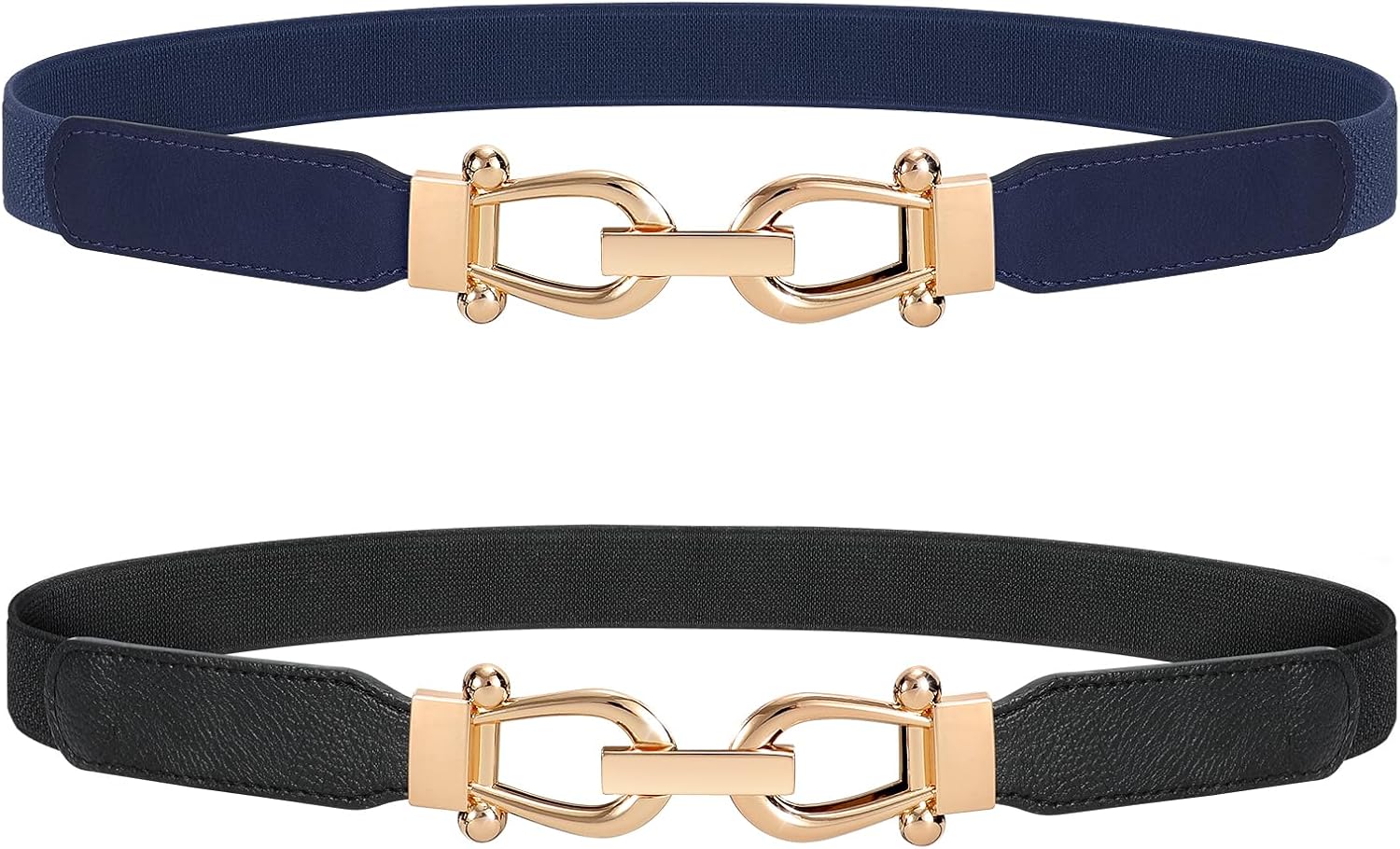 JASGOOD Women’s Stretchy Skinny Belt