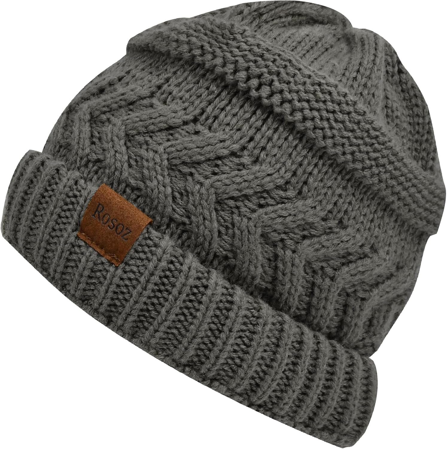 Rosoz 2 Pack Ponytail Beanie for Women