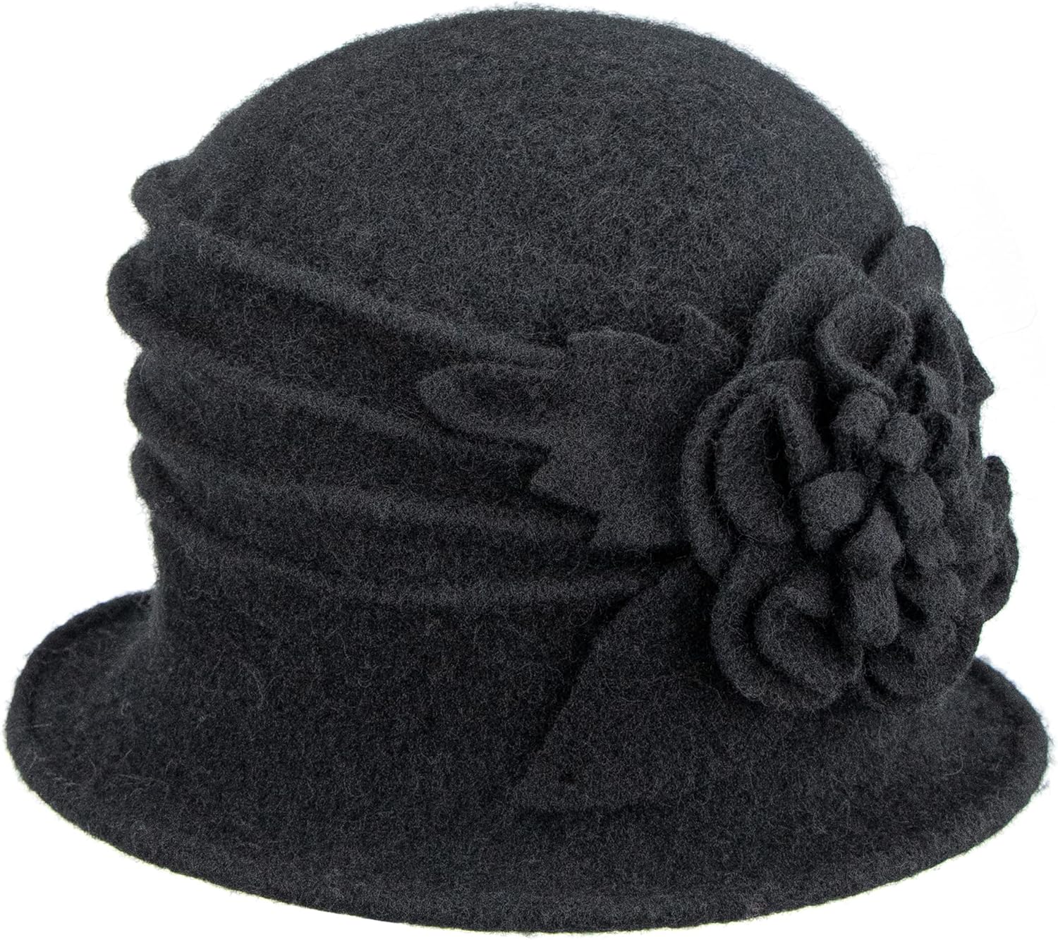 Vintage Winter Cloche Hat for Women