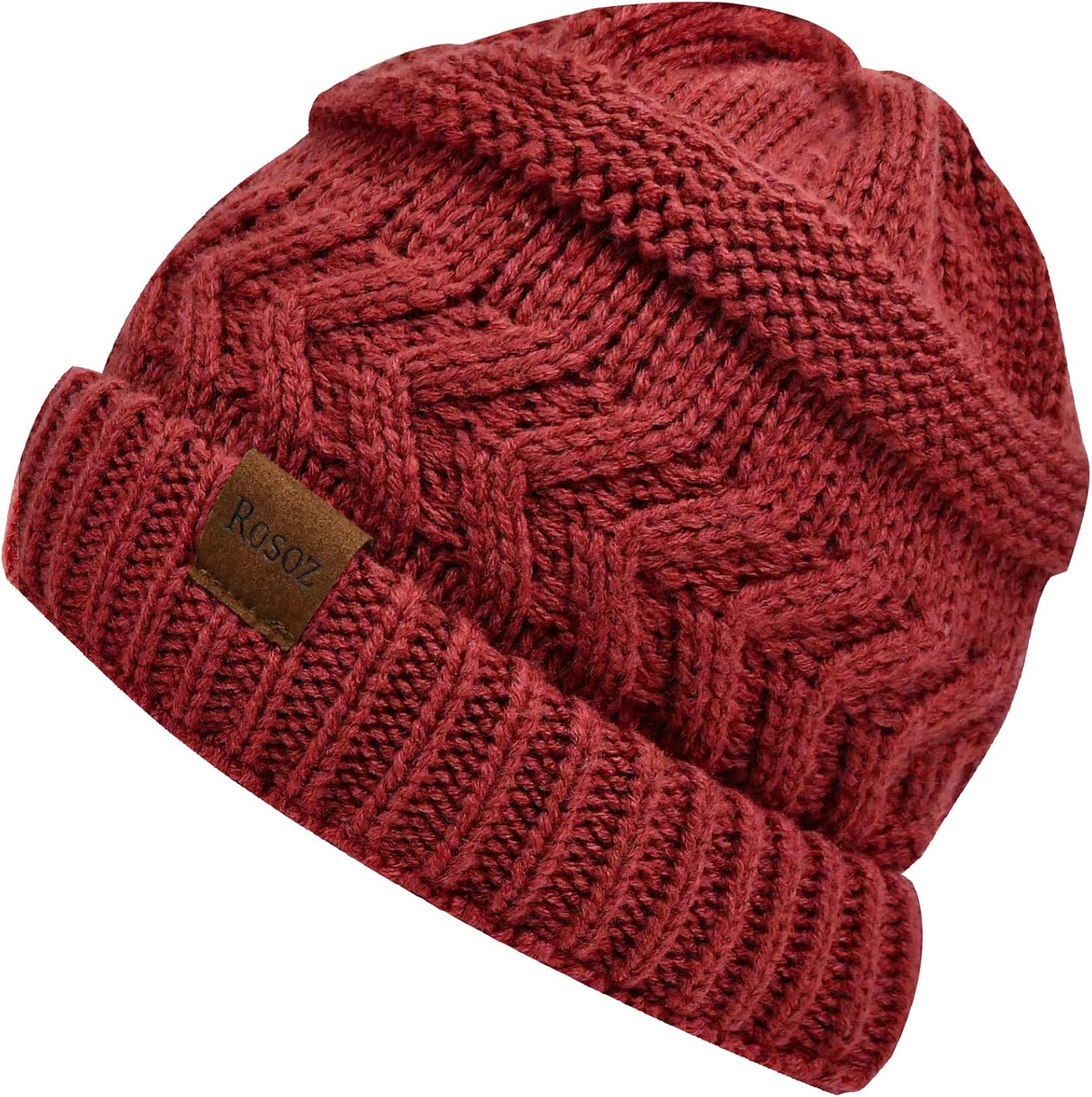 Rosoz 2 Pack Ponytail Beanie for Women